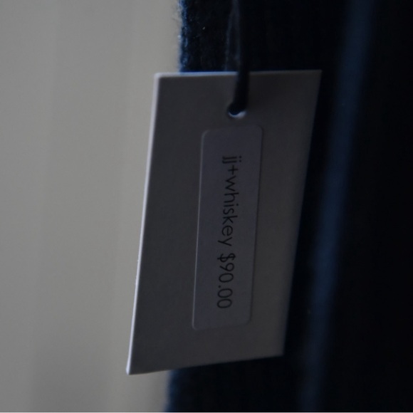 Black Long Sleeved Sweater Dress - Picture 5 of 10